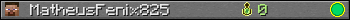 MatheusFenix825 userbar 350x20