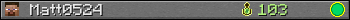 Matt0524 userbar 350x20