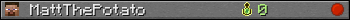 MattThePotato userbar 350x20