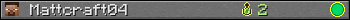 Mattcraft04 userbar 350x20