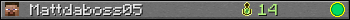 Mattdaboss05 userbar 350x20