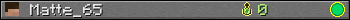 Matte_65 userbar 350x20