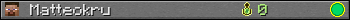 Matteokru userbar 350x20