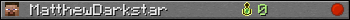 MatthewDarkstar userbar 350x20