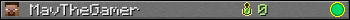 MavTheGamer userbar 350x20