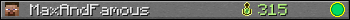 MaxAndFamous userbar 350x20