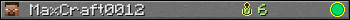 MaxCraft0012 userbar 350x20