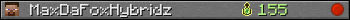 MaxDaFoxHybridz userbar 350x20