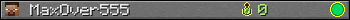 MaxOver555 userbar 350x20