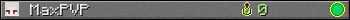 Benutzerleisten 350x20 für MaxPVP