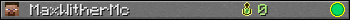 MaxWitherMc userbar 350x20