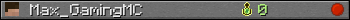 Max_GamingMC userbar 350x20