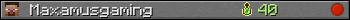 Maxamusgaming userbar 350x20