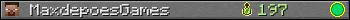 MaxdepoesGames userbar 350x20