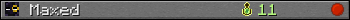 Maxed userbar 350x20