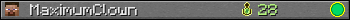 MaximumClown userbar 350x20