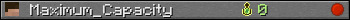 Maximum_Capacity userbar 350x20