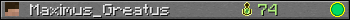 Maximus_Greatus userbar 350x20