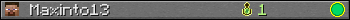 Maxinto13 userbar 350x20