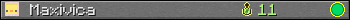 Maxivica userbar 350x20