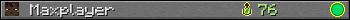 Maxplayer userbar 350x20