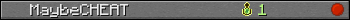 Юзербар 350x20 для MaybeCHEAT