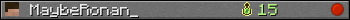 MaybeRonan_ userbar 350x20