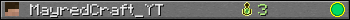 MayredCraft_YT userbar 350x20