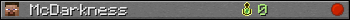 McDarkness userbar 350x20