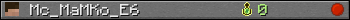 Mc_MaMKo_E6 userbar 350x20