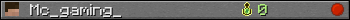 Benutzerleisten 350x20 für Mc_gaming_