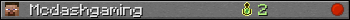 Mcdashgaming userbar 350x20