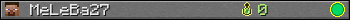 MeLeBa27 userbar 350x20