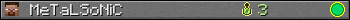 MeTaLSoNiC userbar 350x20