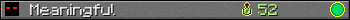 Meaningful userbar 350x20