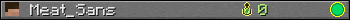 Benutzerleisten 350x20 für Meat_Sans