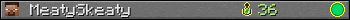 MeatySkeaty userbar 350x20