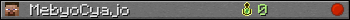 MebyoCyajo userbar 350x20