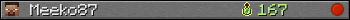 Meeko87 userbar 350x20