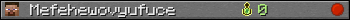 Mefehewovyufuce userbar 350x20