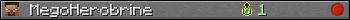 MegoHerobrine userbar 350x20