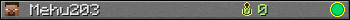 Mehu203 userbar 350x20