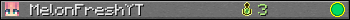 MelonFreshYT userbar 350x20