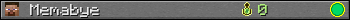 Memabye userbar 350x20