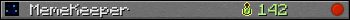 MemeKeeper userbar 350x20