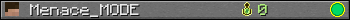Menace_MODE userbar 350x20