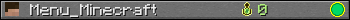 Menu_Minecraft userbar 350x20