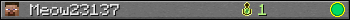 Meow23137 userbar 350x20