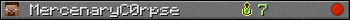 MercenaryC0rpse userbar 350x20