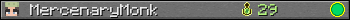 MercenaryMonk userbar 350x20